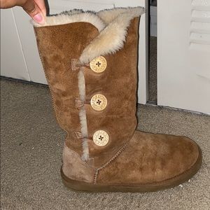 Tall Triple Bailey Button Uggs